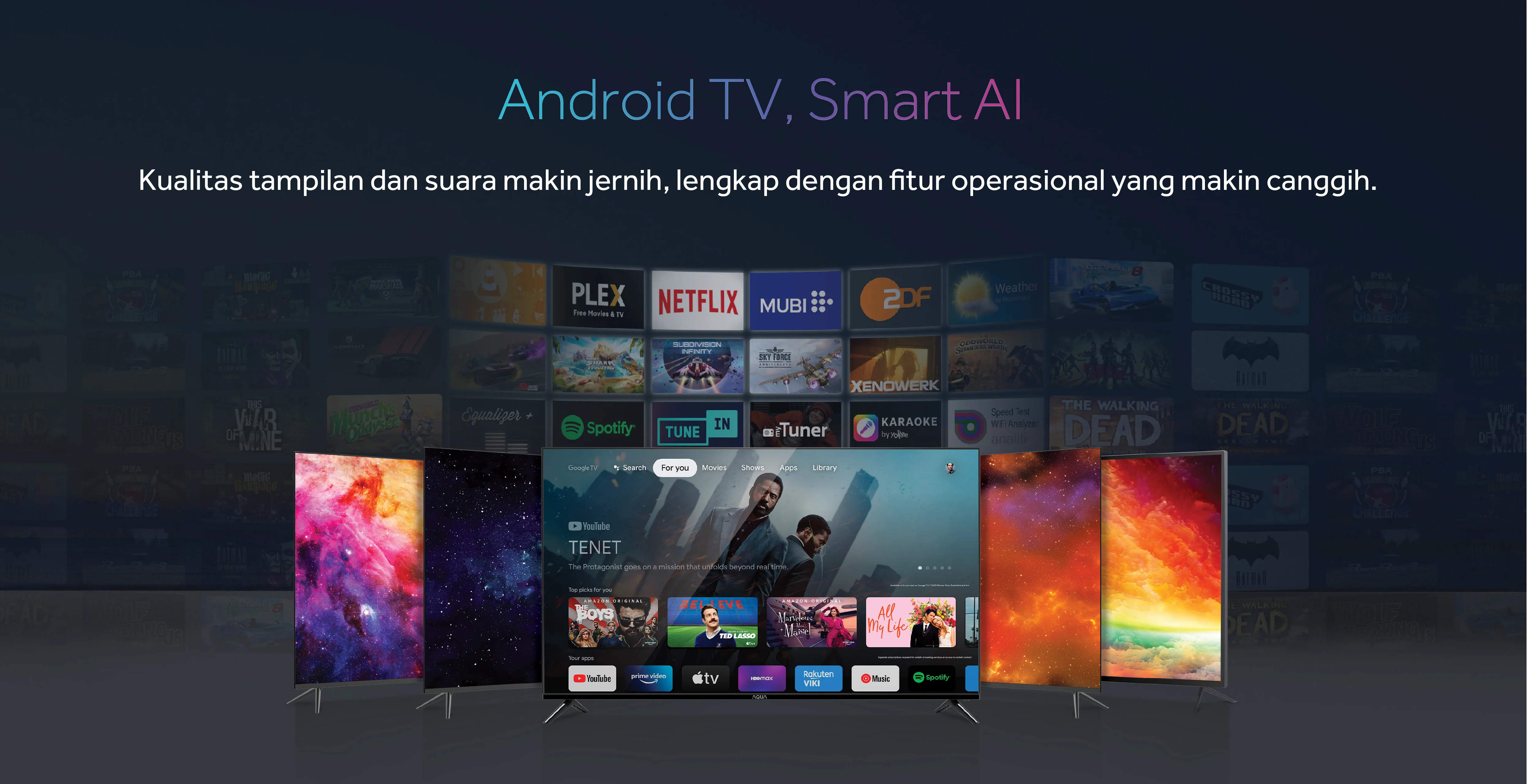 Smart TV AQUA Elektronik AQT70K85KEUX